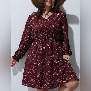 Floerns Women's Floral Print Dress